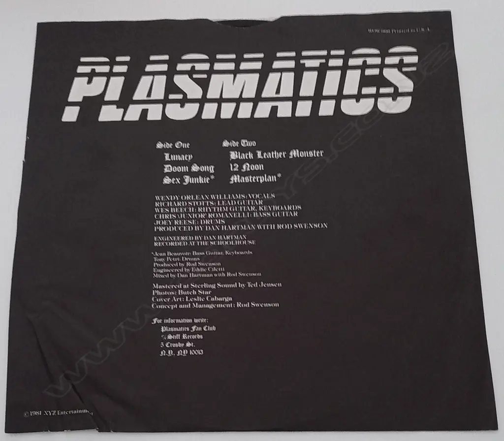 Plasmatics (2), Metal Priestess Image 1++